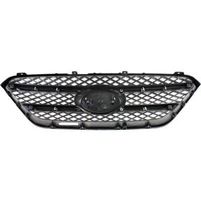 Rareelectrical - New Chrome Molding Grille Assembly Compatible With Kia Rondo Lx 4 Cyl 2.4L Rondo Ex 6 Cyl 2.7L Rondo - Image 5