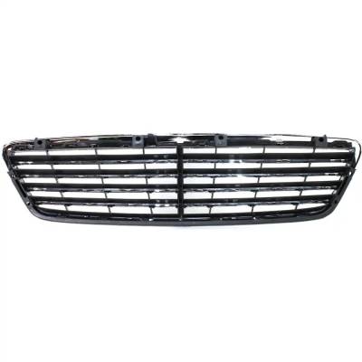 Rareelectrical - New Chrome Shell Grille Assembly Compatible With Mercedes Benz C320 Base 6 Cyl 3.2L C240 Base 6 Cyl - Image 4