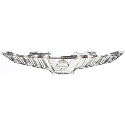 Rareelectrical - New Chrome Shell Grille Assembly Compatible With Nissan Murano Sl 6 Cyl 3.5L Murano S 6 Cyl 3.5L - Image 4