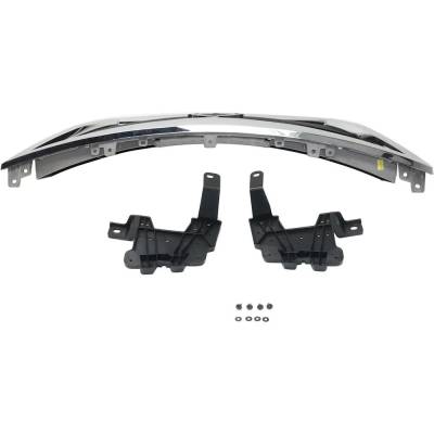 Rareelectrical - Chrome Shell Grille Assembly Compatible With Nissan Sentra Sr 4 Cyl 1.8L 2013-2015 By Ni1200253 - Image 4