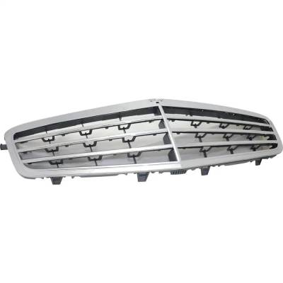 Rareelectrical - New Chrome Insert Grille Assembly Compatible With Mercedes Benz E550 4Matic 8 Cyl 5.5L E400 Hybrid 6 - Image 4