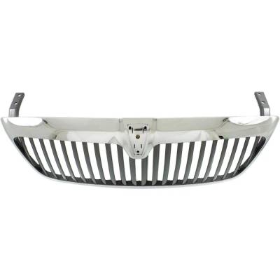 Rareelectrical - New Chrome Shell Grille Assembly Compatible With Lincoln Navigator Ultimate 8 Cyl 5.4L Navigator - Image 4