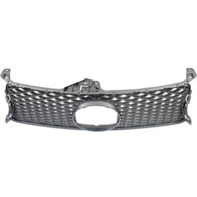 Rareelectrical - New Gray Grille Assembly Compatible With Lexus Gs450h Base 6 Cyl 3.5L Gs450h F Sport 6 Cyl 3.5L - Image 4