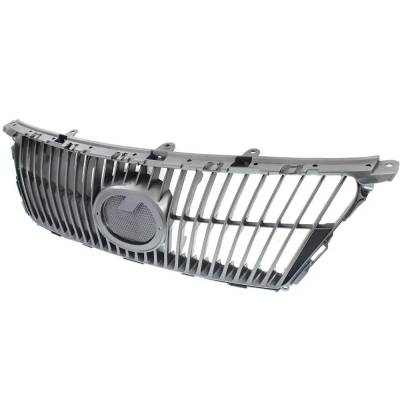 Rareelectrical - Painted Gray Grille Assembly Compatible With Lexus Is250 Base 6 Cyl 2.5L Is350 Base 6 Cyl 3.5L - Image 2