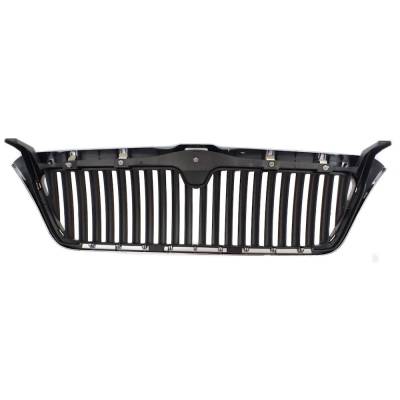 Rareelectrical - New Chrome Shell Grille Assembly Compatible With Lincoln Navigator Luxury 8 Cyl 5.4L Navigator - Image 5