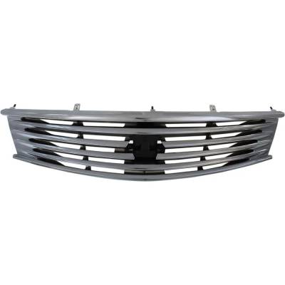 Rareelectrical - New Chrome Grille Assembly Compatible With Infiniti G37 Journey 6 Cyl 3.7L G37 Sport 6 Cyl 3.7L Q60 - Image 4