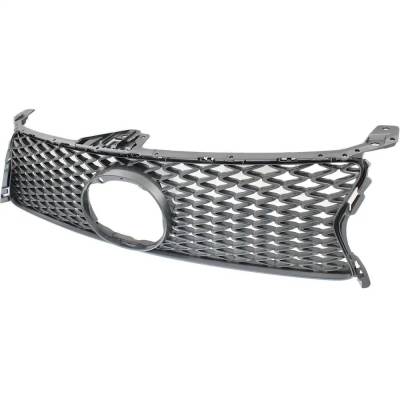 Rareelectrical - New Gray Grille Assembly Compatible With Lexus Gs350 F Sport 6 Cyl 3.5L Gs450h F Sport 6 Cyl 3.5L - Image 2