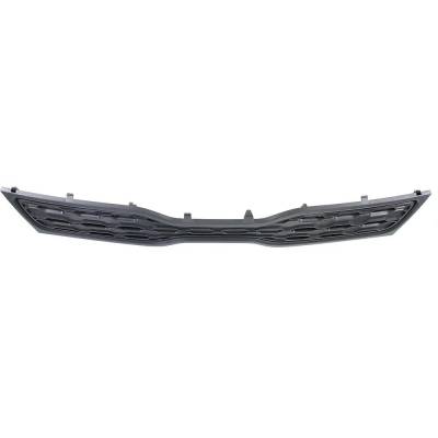 Rareelectrical - New Textured Black Grille Assembly Compatible With Kia Rio Lx+ 4 Cyl 1.6L Rio Ex 4 Cyl 1.6L Rio Lx 4 - Image 4