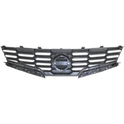 Rareelectrical - New Painted Black Grille Assembly Compatible With Nissan Altima Se 6 Cyl 3.5L Altima S 6 Cyl 3.5L - Image 4