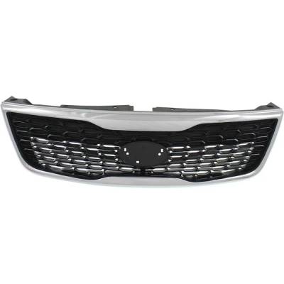 New Grille Assembly Compatible With Kia Sorento Limited 6 Cyl 3.3L Sorento Ex 6 Cyl 3.3L Sorento Sx