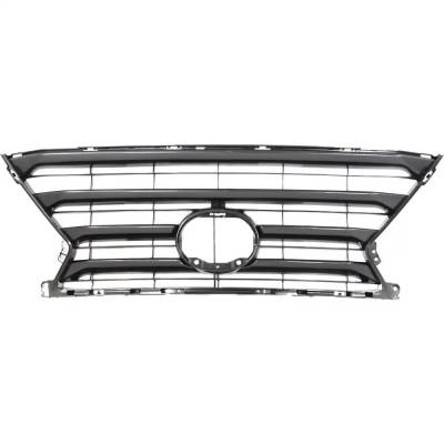 Painted Silver Grille Assembly Compatible With Lexus Nx200t Base 4 Cyl 2.0L Nx300h Base 4 Cyl 2.5L