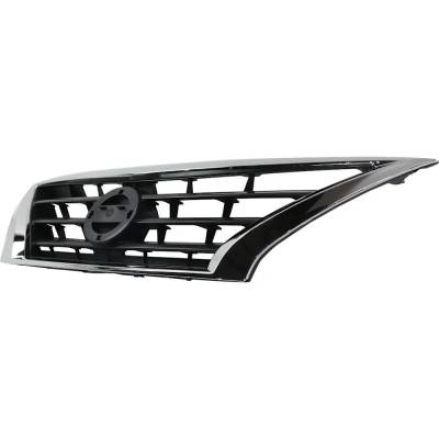 Rareelectrical - New Grille Assembly Compatible With Nissan Versa S 4 Cyl 1.6L Versa 1.6 S 4 Cyl 1.6L Versa 1.6 S - Image 3