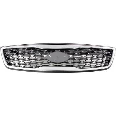 New Painted Silver Grille Assembly Compatible With Kia Sorento Sx 6 Cyl 3.3L Sorento Limited 6 Cyl