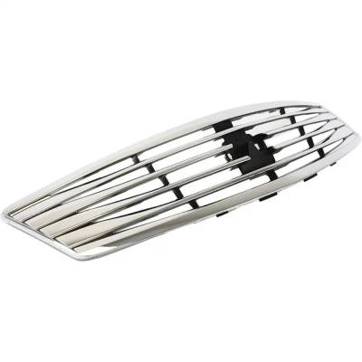 Rareelectrical - New Chrome Grille Assembly Compatible With Infiniti G37 Sport 6 Cyl 3.7L G35 Sport 6 Cyl 3.5L G37 - Image 3