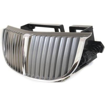 Rareelectrical - New Chrome Grille Assembly Compatible With Lincoln Town Car Signature 8 Cyl 4.6L Town Car Cartier 8 - Image 2