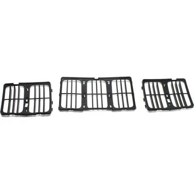 Rareelectrical - New Grille Assembly Compatible With Jeep Grand Cherokee Overland 6 Cyl 3.0L Grand Cherokee Limited 8 - Image 5