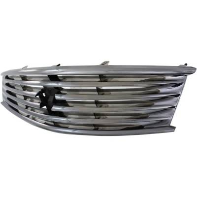 Rareelectrical - New Chrome Grille Assembly Compatible With Infiniti Q60 Premium Sport 6 Cyl 3.7L Q60 Premium 6 Cyl - Image 3