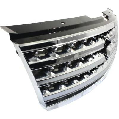Rareelectrical - New Chrome Grille Assembly Compatible With Infiniti M35 X 6 Cyl 3.5L M45 Sport 8 Cyl 4.5L M45 Base 8 - Image 3