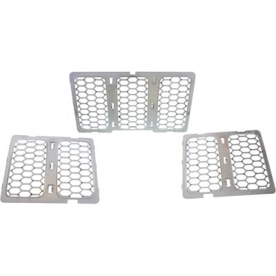 Rareelectrical - New Grille Assembly Compatible With Jeep Grand Cherokee Summit 6 Cyl 3.6L Grand Cherokee Summit 8 - Image 5