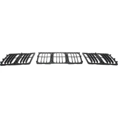 Rareelectrical - New Grille Assembly Compatible With Jeep Grand Cherokee Overland 6 Cyl 3.6L Grand Cherokee Limited 6 - Image 4