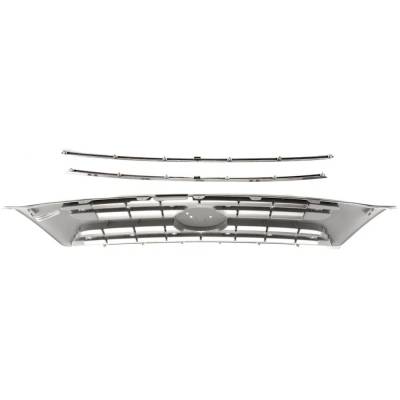 Rareelectrical - New Upper Grille Assembly Compatible With Kia Sedona Ex Power 6 Cyl 3.8L Sedona Lx 6 Cyl 3.8L Sedona - Image 4