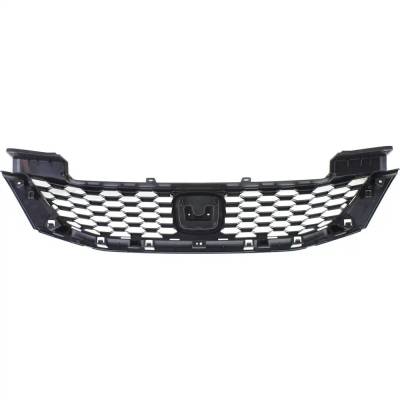 Rareelectrical - New Painted Black Grille Assembly Compatible With Honda Accord Lx-S 4 Cyl 2.4L Accord Ex-L 6 Cyl - Image 5