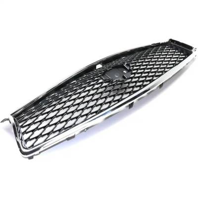 Rareelectrical - New Primed Grille Assembly Compatible With Infiniti Q50 Sport 4 Cyl 2.0L Q50 Sport 6 Cyl 3.7L Q50 - Image 3