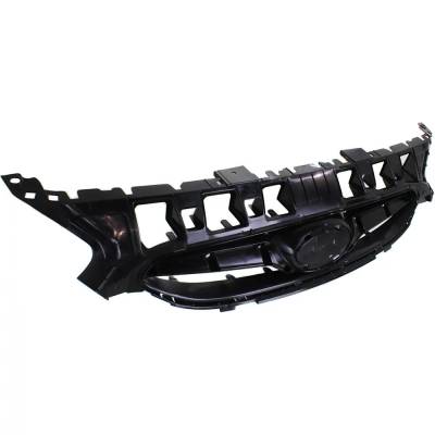 Rareelectrical - New Textured Black Grille Assembly Compatible With Hyundai Accent Se 4 Cyl 1.6L Accent Gs 4 Cyl 1.6L - Image 3