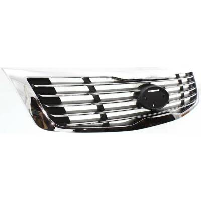 Rareelectrical - New Chrome Grille Assembly Compatible With Kia Magentis Lx 6 Cyl 2.7L Magentis Lx 4 Cyl 2.4L - Image 3