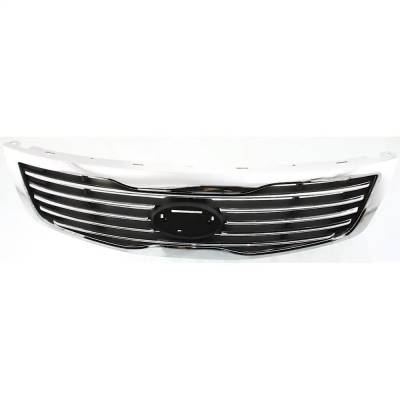 Rareelectrical - New Chrome Grille Assembly Compatible With Kia Magentis Lx 6 Cyl 2.7L Magentis Lx 4 Cyl 2.4L - Image 6