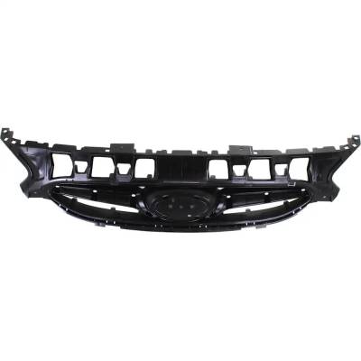 New Textured Black Grille Assembly Compatible With Hyundai Accent Gs 4 Cyl 1.6L Accent Gls 4 Cyl