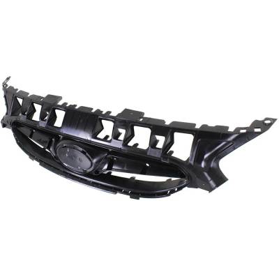 Rareelectrical - New Textured Black Grille Assembly Compatible With Hyundai Accent Gs 4 Cyl 1.6L Accent Gls 4 Cyl - Image 2