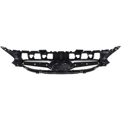Rareelectrical - New Textured Black Grille Assembly Compatible With Hyundai Accent Gs 4 Cyl 1.6L Accent Gls 4 Cyl - Image 5