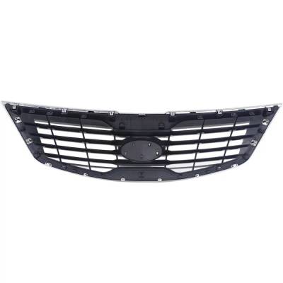 Rareelectrical - New Chrome Shell Grille Assembly Compatible With Kia Sportage Lx 4 Cyl 2.4L Sportage Ex 4 Cyl 2.4L - Image 5