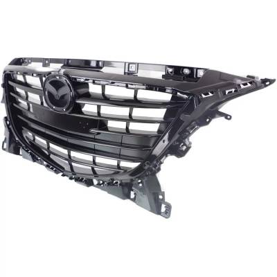 Rareelectrical - New Black Grille Assembly Compatible With Mazda 3 Sport Gx 4 Cyl 2.0L 3 I Sport 4 Cyl 2.0L 3 S - Image 2