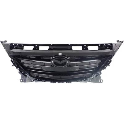 Rareelectrical - New Black Grille Assembly Compatible With Mazda 3 Sport Gx 4 Cyl 2.0L 3 I Sport 4 Cyl 2.0L 3 S - Image 4