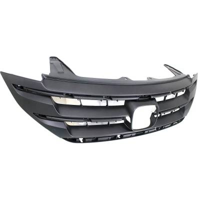 Rareelectrical - New Painted Black Grille Assembly Compatible With Honda Cr-V Ex 4 Cyl 2.4L Cr-V Touring 4 Cyl 2.4L - Image 3