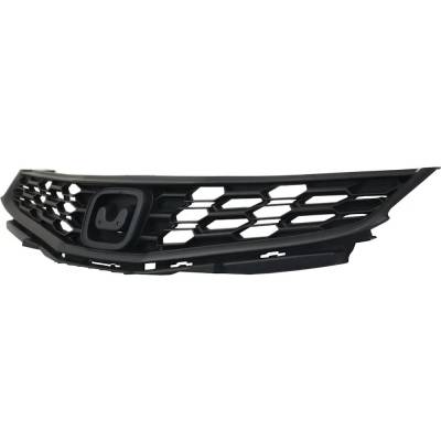 Rareelectrical - New Textured Gray Grille Assembly Compatible With Honda Fit Sport 4 Cyl 1.5L 2012-2014 Ho1200219 - Image 3