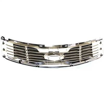 Rareelectrical - New Chrome Grille Assembly Compatible With Kia Magentis Lx 6 Cyl 2.7L Magentis Lx Premium 4 Cyl 2.4L - Image 4
