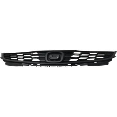 Rareelectrical - Textured Gray Grille Assembly Compatible With Honda Fit Sport 4 Cyl 1.5L 2012-2014 Ho1200219 - Image 4