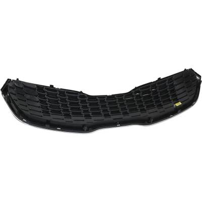 Rareelectrical - New Chrome Shell Grille Assembly Compatible With Kia Forte Lx 4 Cyl 1.8L Forte5 Lx 4 Cyl 2.0L Forte - Image 5