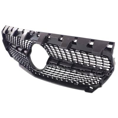 Rareelectrical - New Textured Black Grille Assembly Compatible With Mercedes Benz Cla250 4Matic 4 Cyl 2.0L Cla250 - Image 2