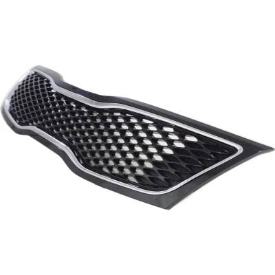 Rareelectrical - New Black Grille Assembly Compatible With Kia Optima Lx 4 Cyl 2.4L Optima Hybrid Lx 4 Cyl 2.4L - Image 2