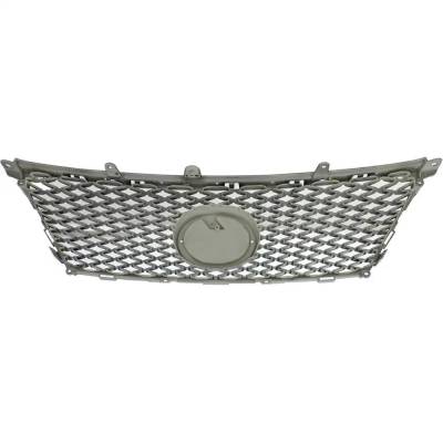 Rareelectrical - New Gray Grille Assembly Compatible With Lexus Is350 C 6 Cyl 3.5L Is250 Base 6 Cyl 2.5L Is350 C F - Image 5