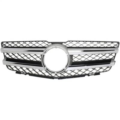 New Grille Assembly Compatible With Mercedes Benz Glk350 Base 6 Cyl 3.5L Glk350 4Matic 6 Cyl 3.5L