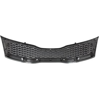 Rareelectrical - New Black Grille Assembly Compatible With Kia Optima Limited 4 Cyl 2.0L Optima Sx Turbo 4 Cyl 2.0L - Image 5
