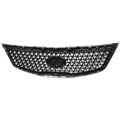 Rareelectrical - New Black Grille Assembly Compatible With Kia Sportage Lx 4 Cyl 2.4L Sportage Ex 4 Cyl 2.4L Sportage - Image 5