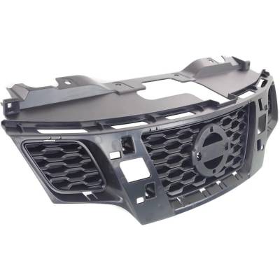 Rareelectrical - New Black Grille Assembly Compatible With Nissan Nv200 Taxi 4 Cyl 2.0L Nv200 S 4 Cyl 2.0L Nv200 Sv 4 - Image 3