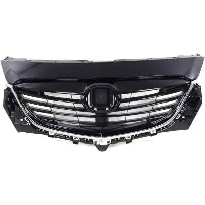 New Grille Assembly Compatible With Mazda Cx-9 Gs 6 Cyl 3.7L Cx-9 Touring 6 Cyl 3.7L Cx-9 Sport 6