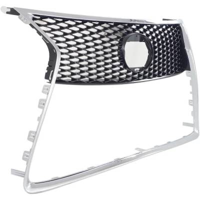 Rareelectrical - New Chrome Shell Grille Assembly Compatible With Lexus Ls460 Base 8 Cyl 4.6L Ls460 L 8 Cyl 4.6L - Image 3
